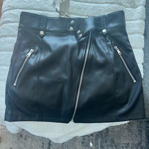 Brand new leather skirt from Zara